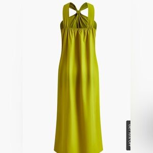 Commense Olive Green Maxi Dress